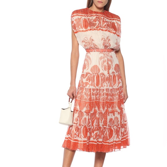 Johanna Ortiz Dresses & Skirts - JOHANNA ORTIZ The cordillera print MIDI PRINT CREPÉ MIDI DRESS brand new/No tags